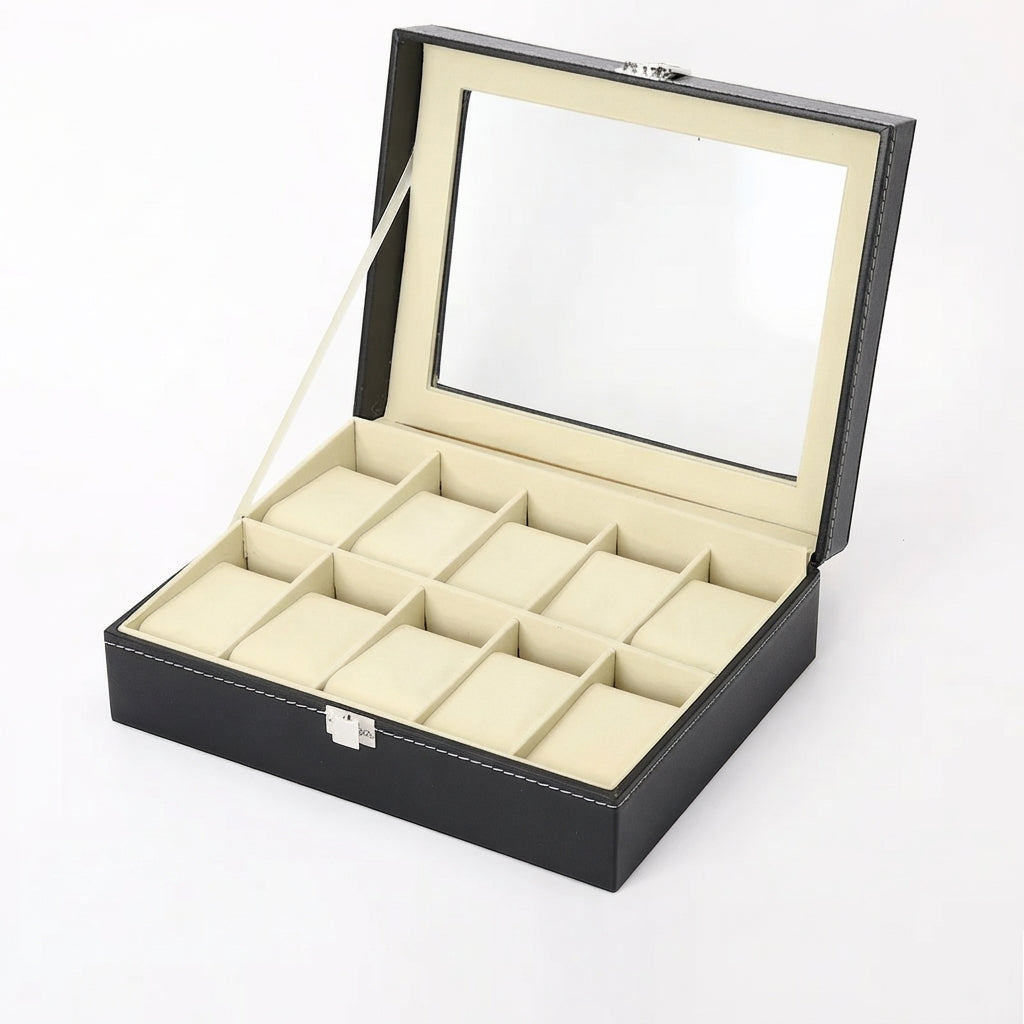 Boîte à Montres 10 Compartiments – Cluny