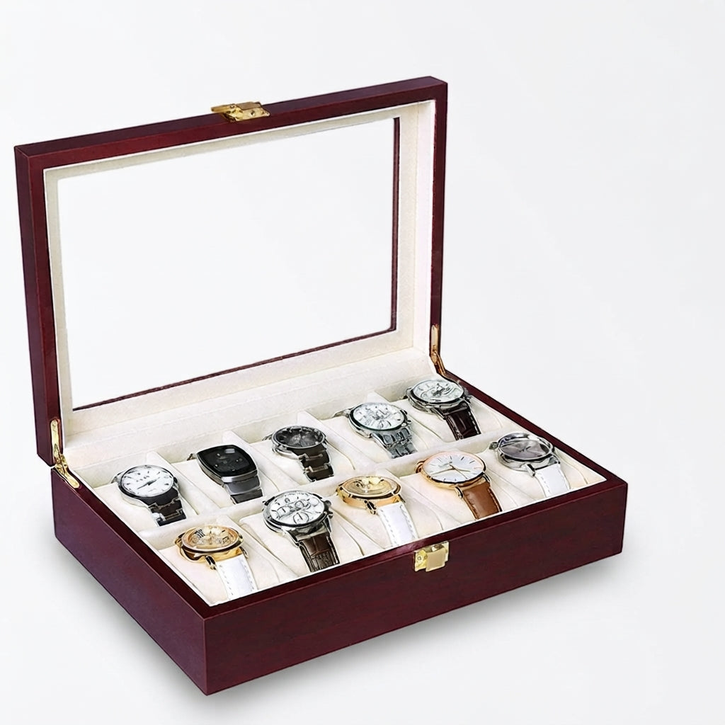 Boîte à Montres 10 Compartiments – Dauphine