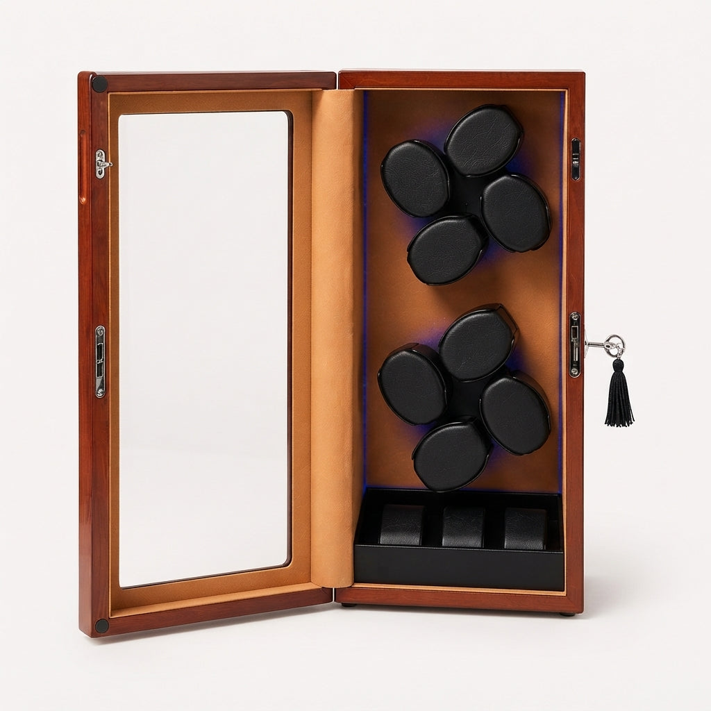 Remontoir Automatique 8 Montres + Rangement 3 Montres – Alma