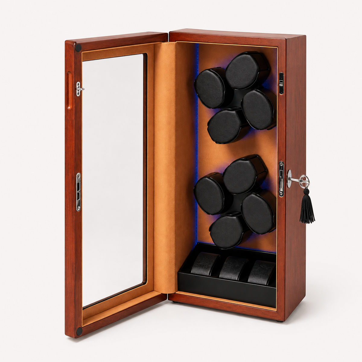 Remontoir Automatique 8 Montres + Rangement 3 Montres – Alma